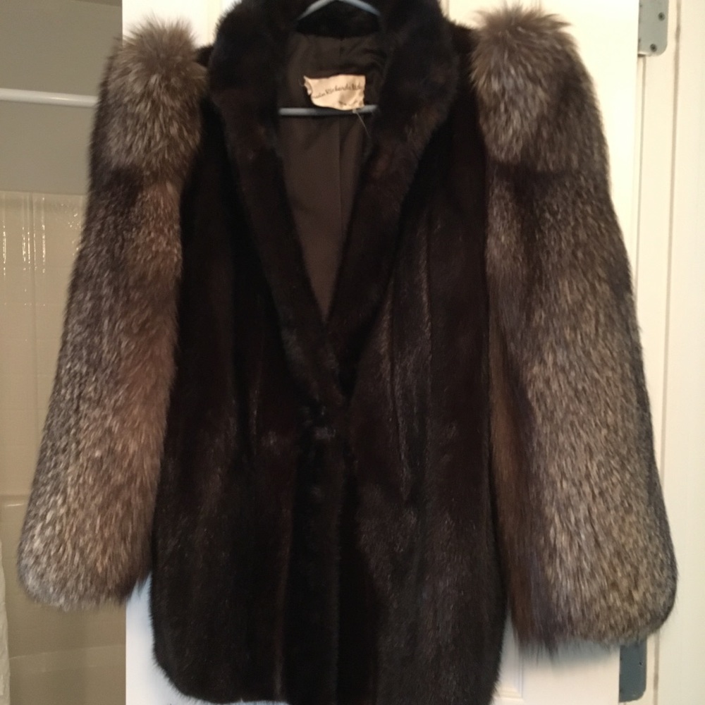 Mink/fox coat